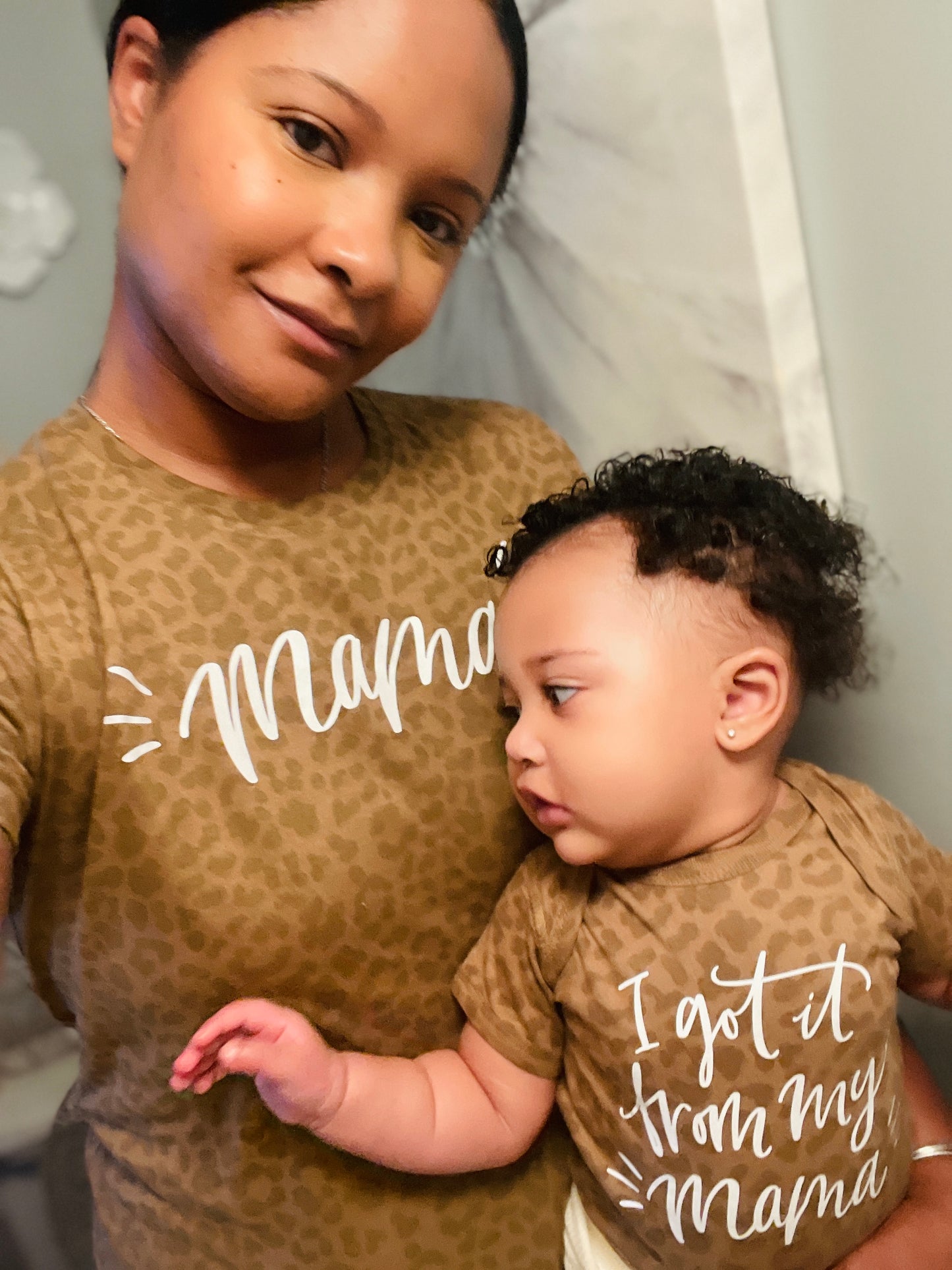 I got it from my mama shirt set π