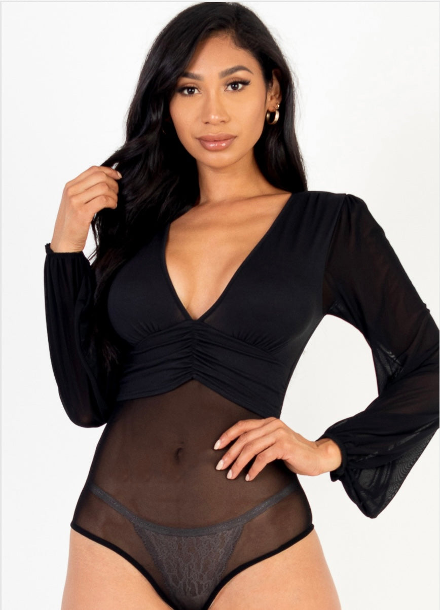 You See Me Mesh Bodysuit