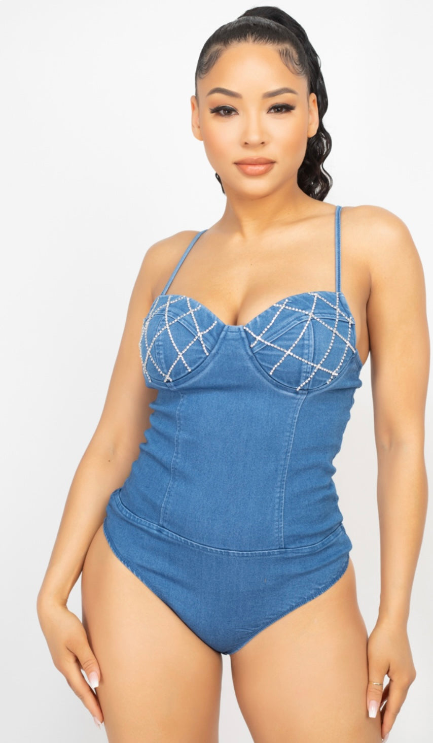 Ariah Rhinestone Bodysuit