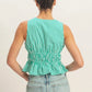 Elen Peplum Top
