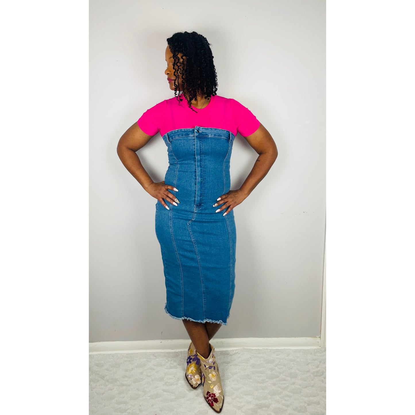 Nola Denim Dress