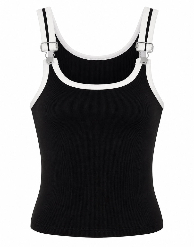 Buckle Strap Tank Top