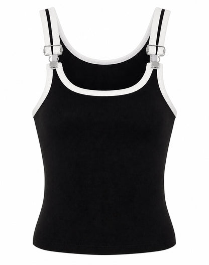 Buckle Strap Tank Top