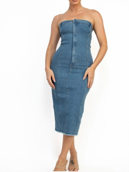 Nola Denim Dress