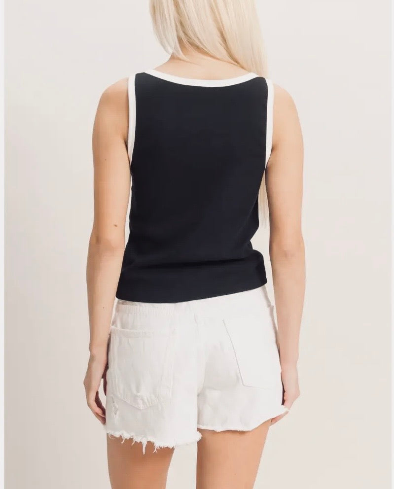 Buckle Strap Tank Top