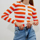 Striped Knit Top