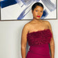 Reese Ruffled Tube Dress