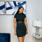 Hey You Corset Mini Dress