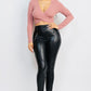 Faux Leather Legging Pants