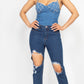 Ariah Rhinestone Bodysuit