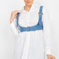 Denim Belt Vest