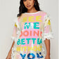 See Me Doing Better Without You Shirt Dress