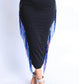 Daliyah Sequin fringe skirt